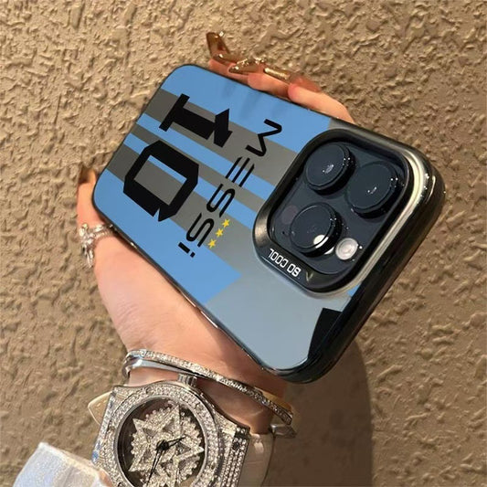 ETUI TELEPHONE DESIGN MESSI NUMERO 10