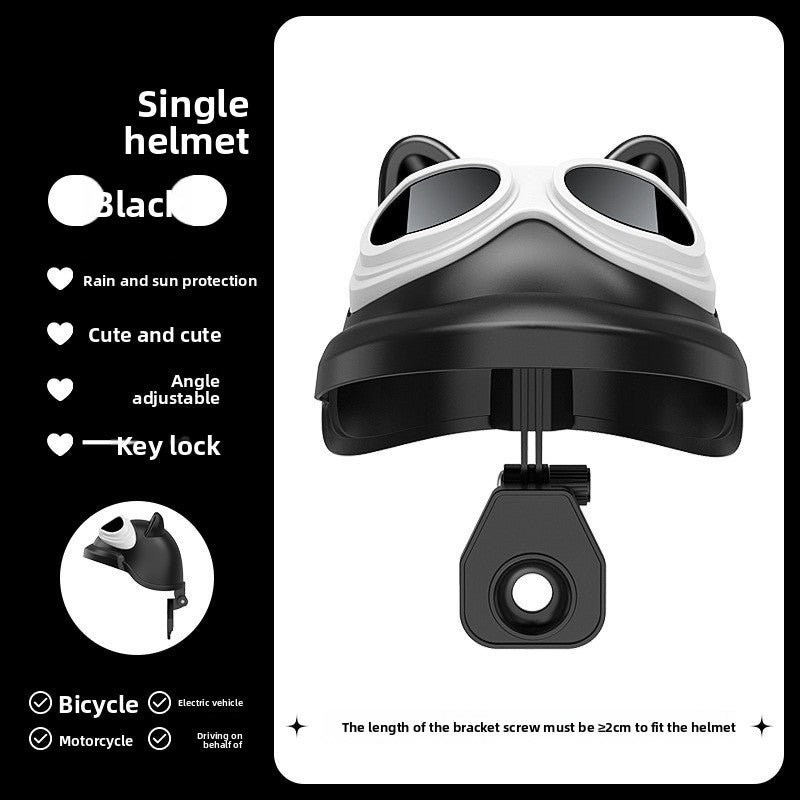 SUPPORT TELEPHONE COMPACT POUR CASQUE VELO/MOTO