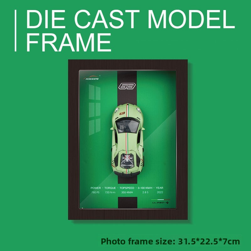 MODELE VOITURE REDUIT EN ALLIAGE/ TABLEAU DECORATIF A SUSPENDRE