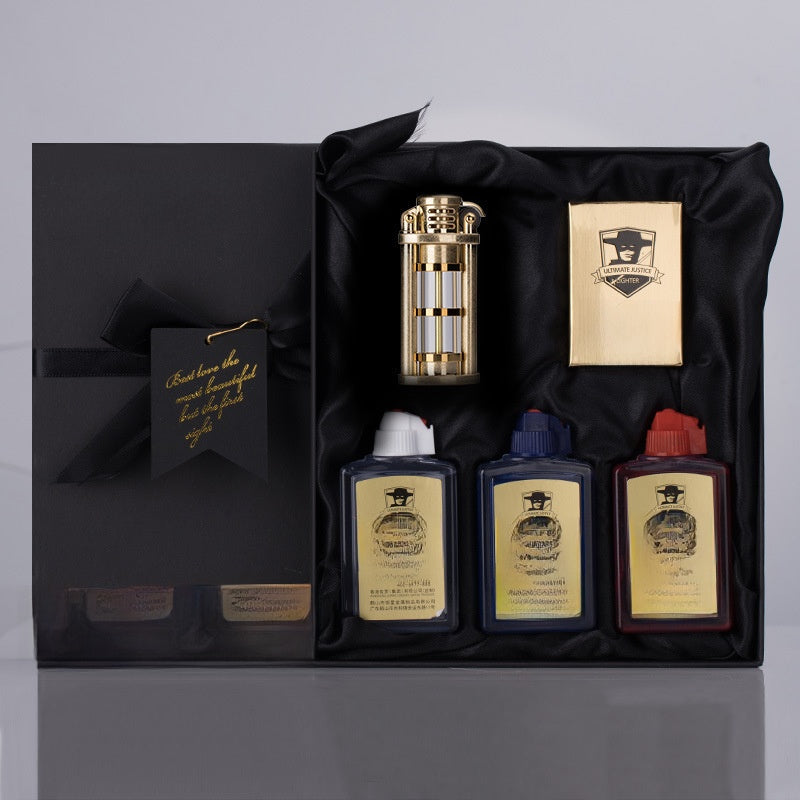 ALLUME-RESERVOIR VISIBLE BRIQUET RETRO