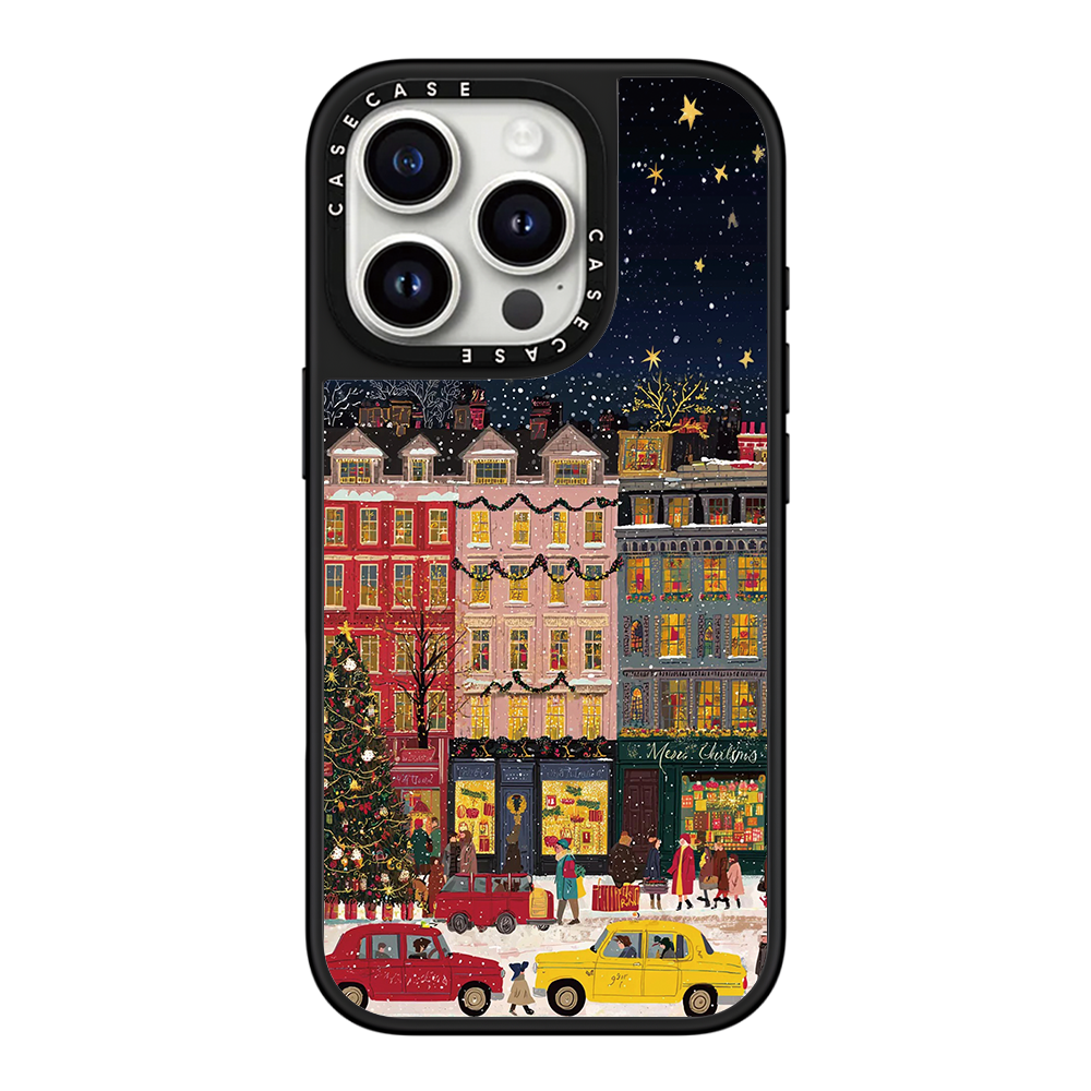 COQUE MAGNETIQUE POUR IPHONE A MOTIF DE NOEL