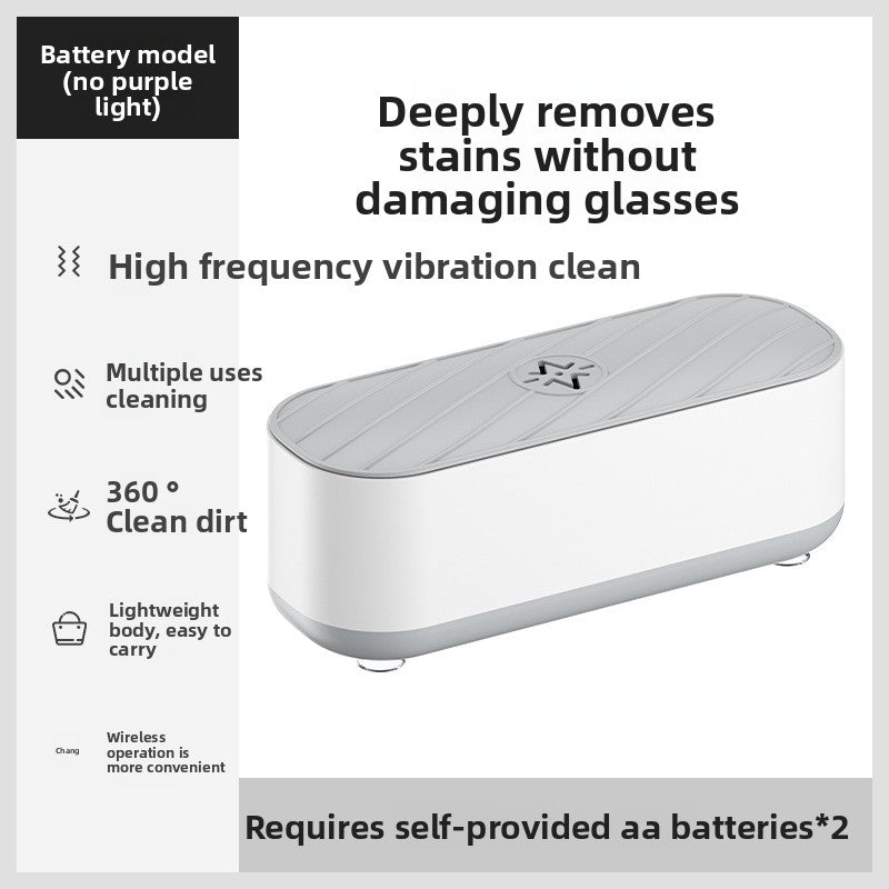 NETTOYEUR VIBRANT POUR LUNETTES