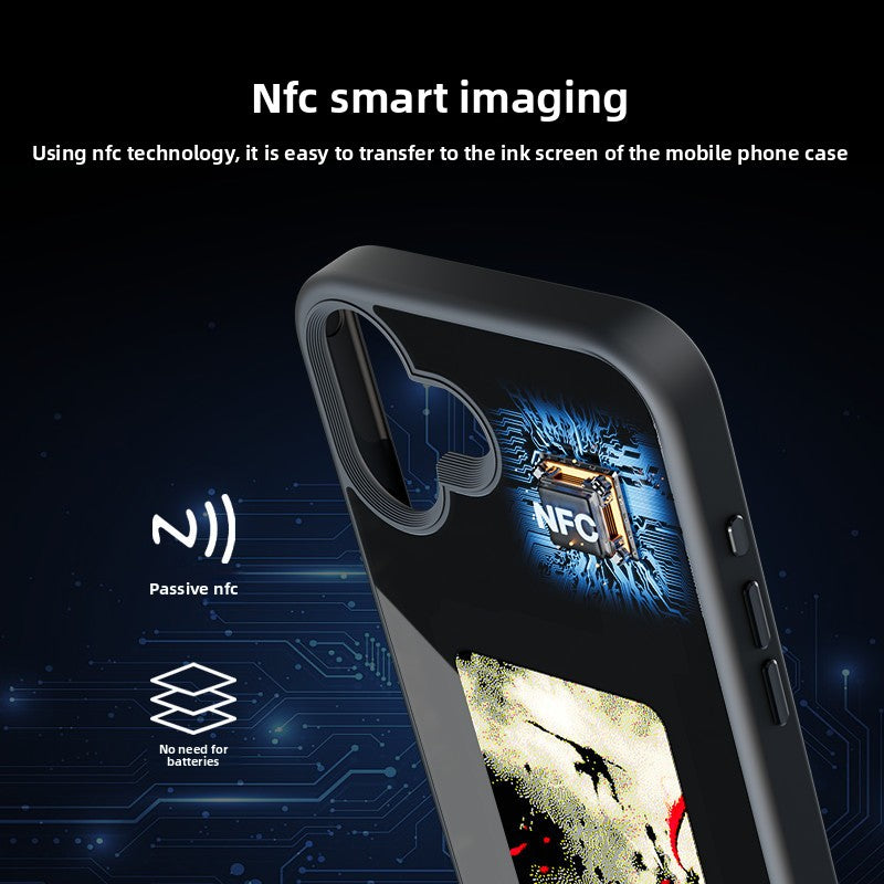 ETUI TELEPHONE A ECRAN D'ENCRE