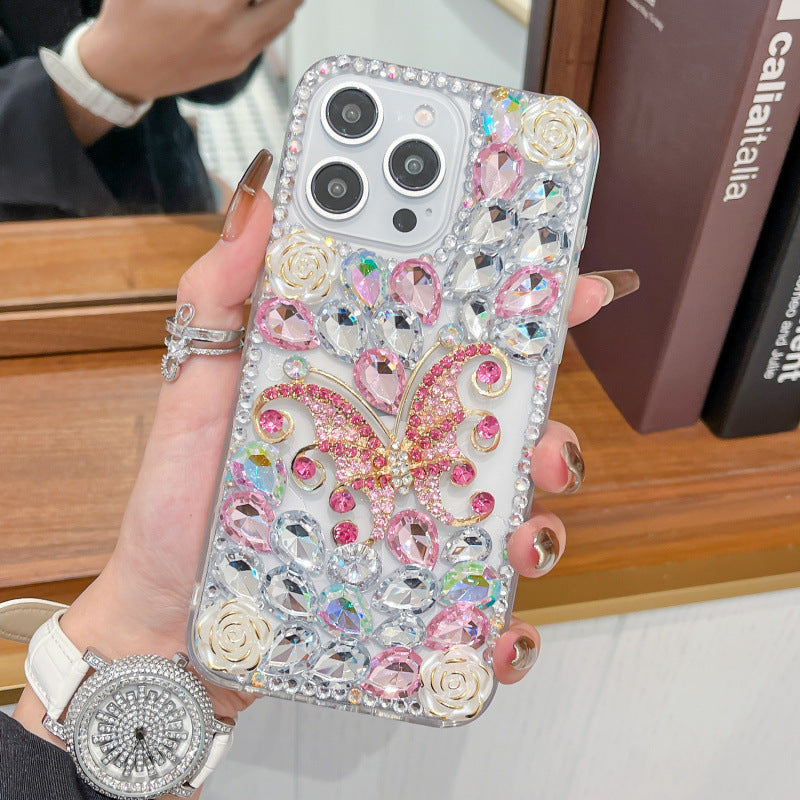 COQUE DE TELEPHONE PAPILLON