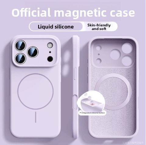 ETUI DE TELEPHONE MAGNETIQUE EN SILICONE LIQUIDE
