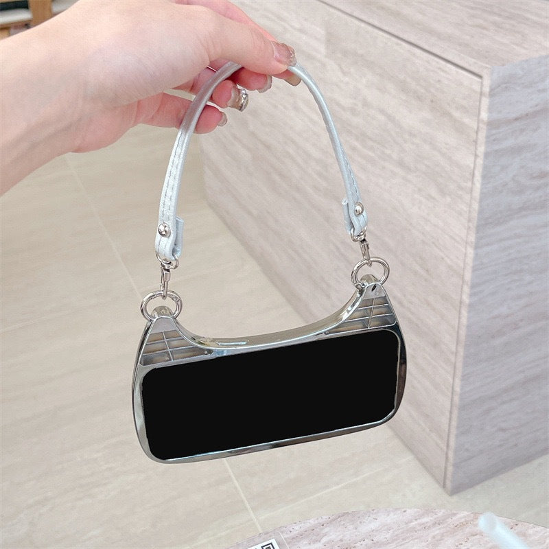 ETUI TELEPHONE ORNE EN DIAMANTS ET PIERRES