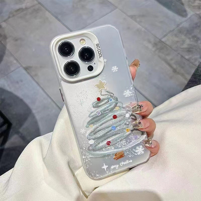 COQUE IPHONE SAPIN DE NOEL