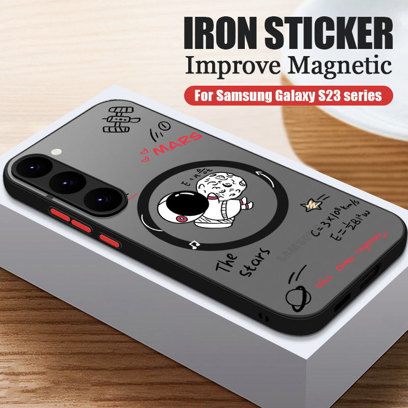 ETUI TELEPHONE EN VENTOUSE MAGNETIQUE INTEGREE