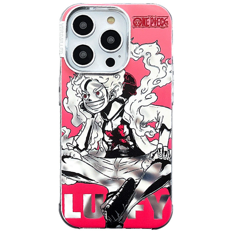 COQUE IPHONE ELECTROPLAQUEE AU DESIGN LUFFY ZORO