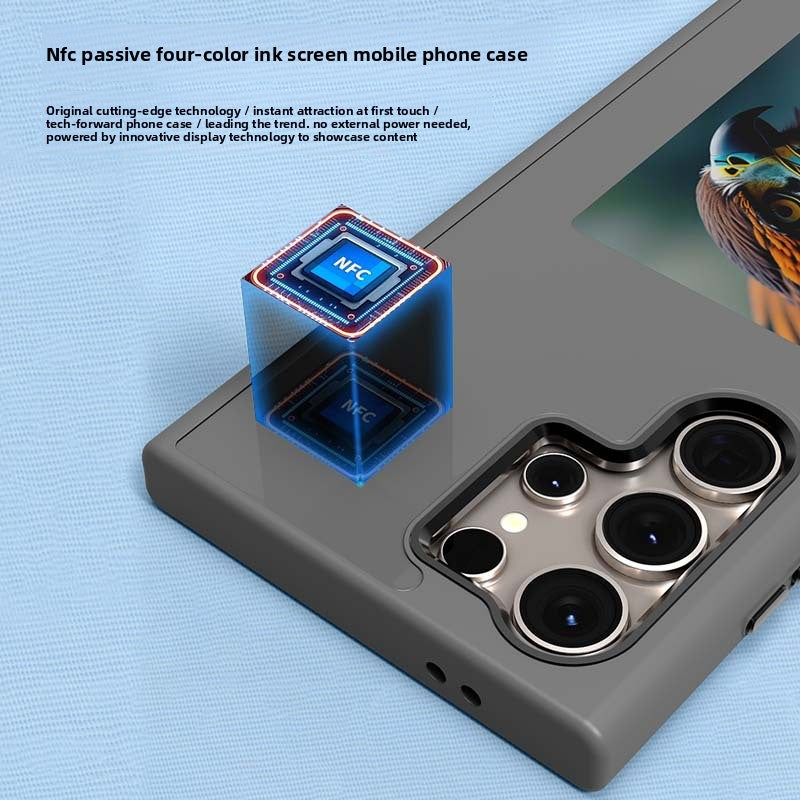 ETUI TELEPHONE SAMSUNG ECRAN A ENCRE ELECTRONIQUE COULEUR