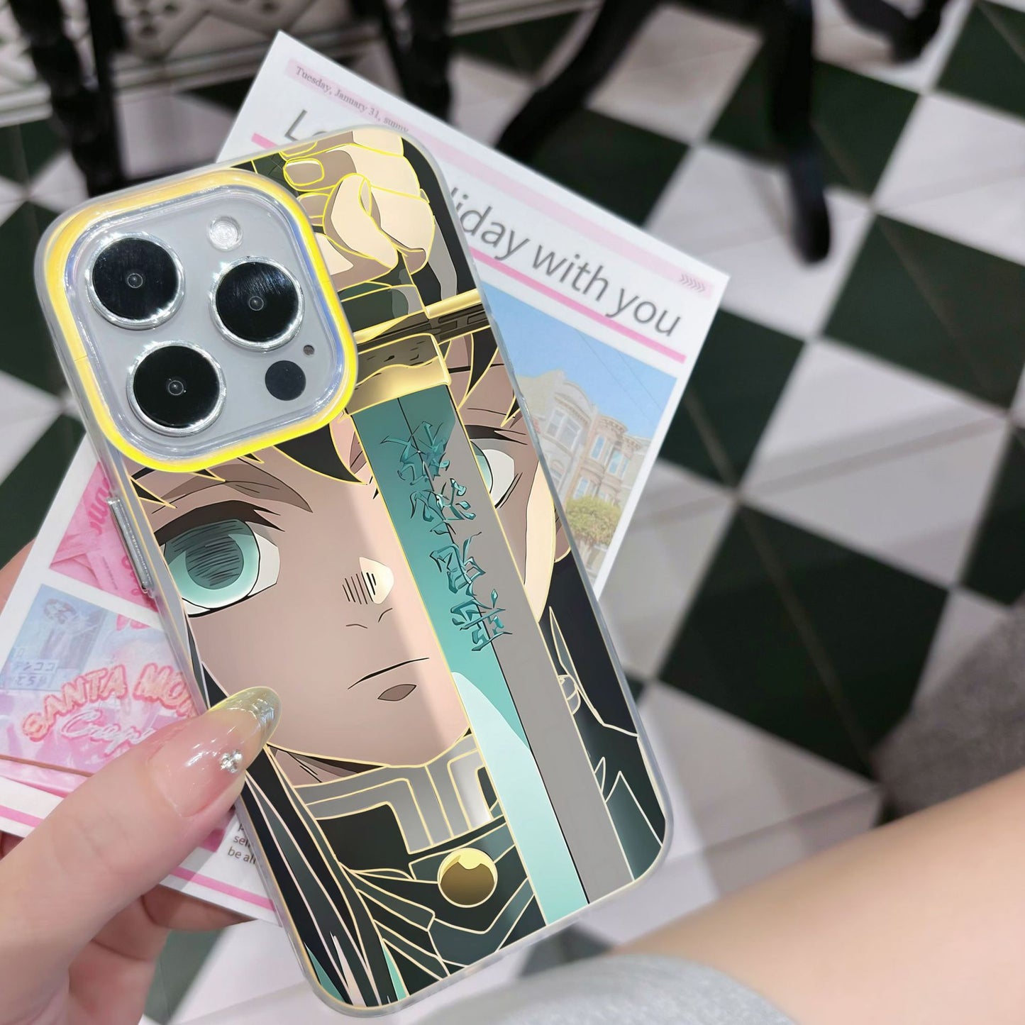 COQUE TELEPHONE IPHONE STYLE ANIME
