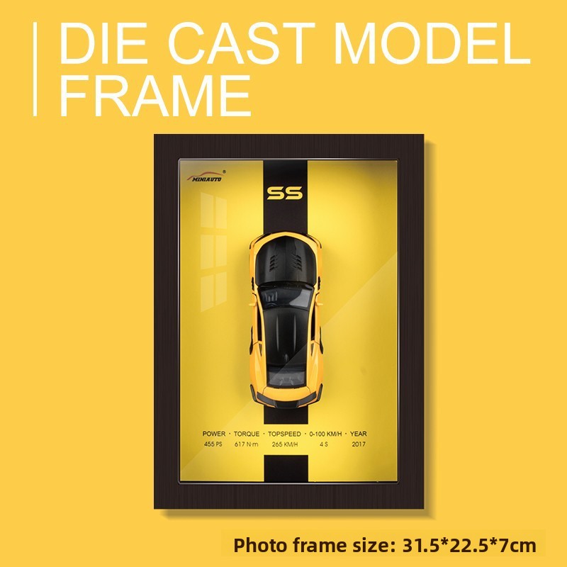 MODELE VOITURE REDUIT EN ALLIAGE/ TABLEAU DECORATIF A SUSPENDRE