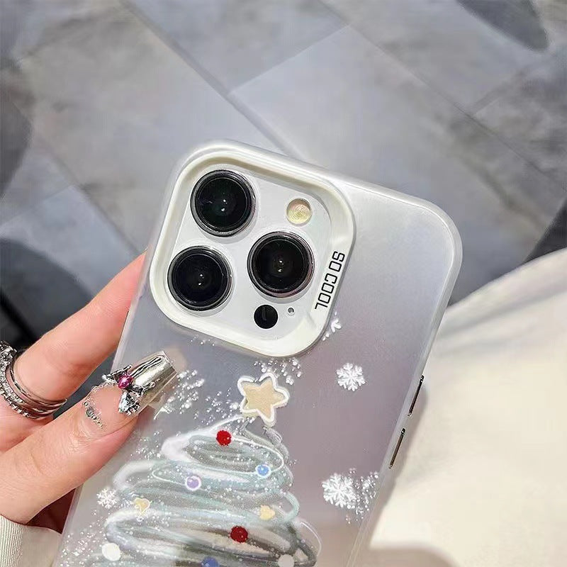 COQUE IPHONE SAPIN DE NOEL