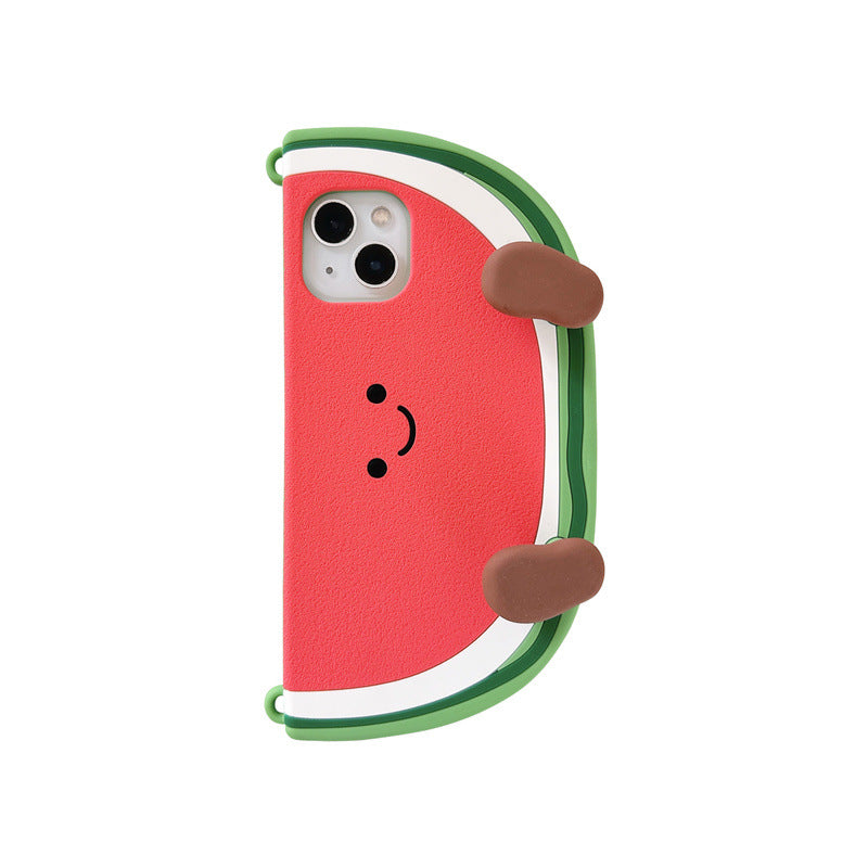 PETITE COQUE DE TELEPHONE FORME PASTEQUE