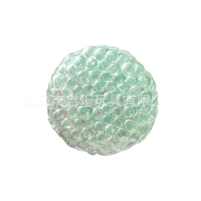 BALLE ANTI-STRESS SENSORIELLE TRANSPARENTE