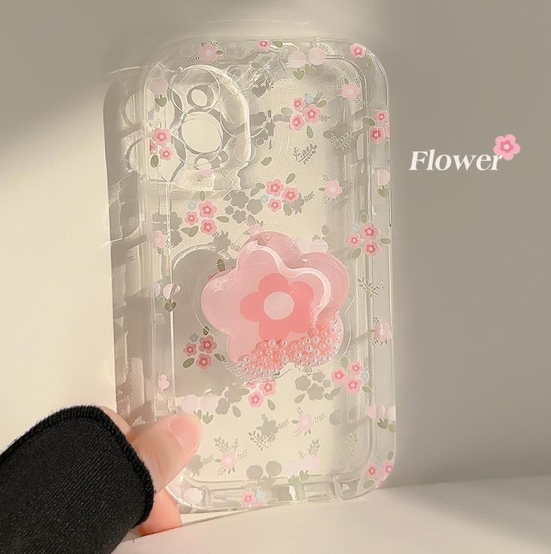 ETUI TELEPHONE A MOTIFS FLORAUX