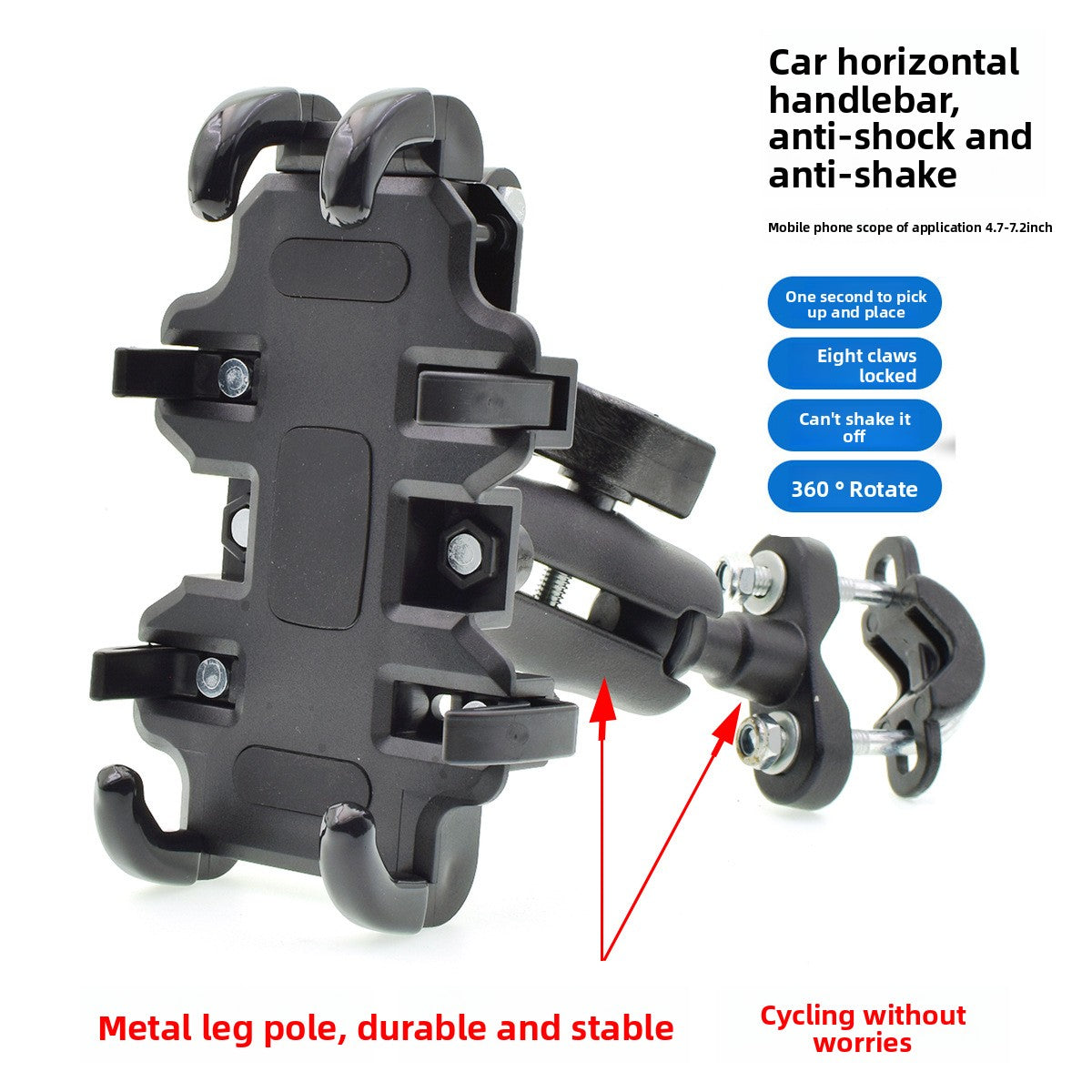 SUPPORT/ANTICHOC DE TELEPHONE PORTABLE/ VOITURE ELECTRIQUE