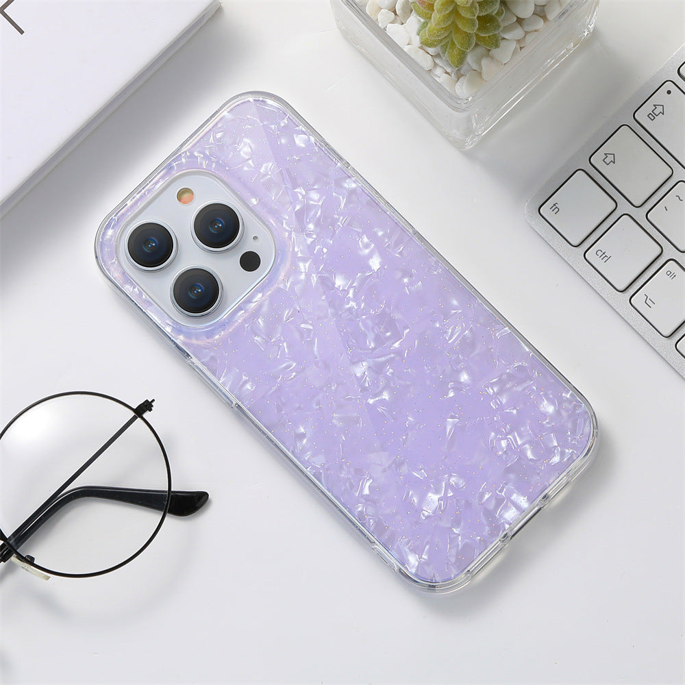 ETUI MAGNETIQUE POUR IPHONE AVEC COQUE A PAILLETTES