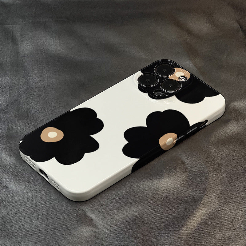 ETUI MAGNETIQUE POUR IPHONE MOTIF FLORAL