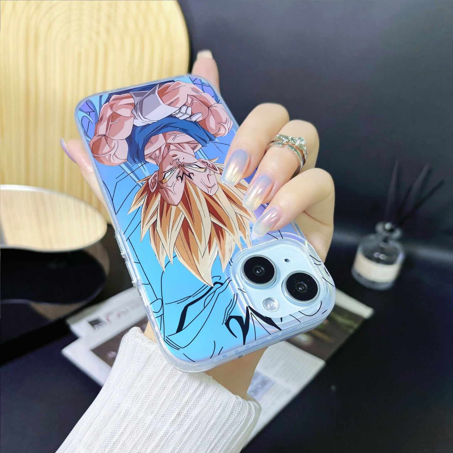 COQUE IPHONE CAMELEON ELECTROPLAQUEE