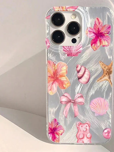 COQUE TELEPHONE MOTIFS D'ANIMAUX MARINS