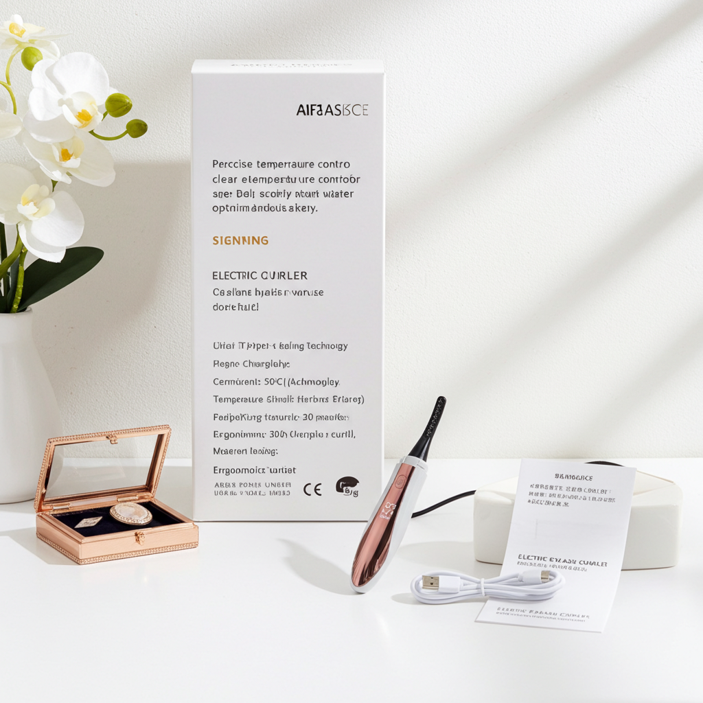 APPAREIL ELECTRONIQUE POUR RECOURBER LES CILS