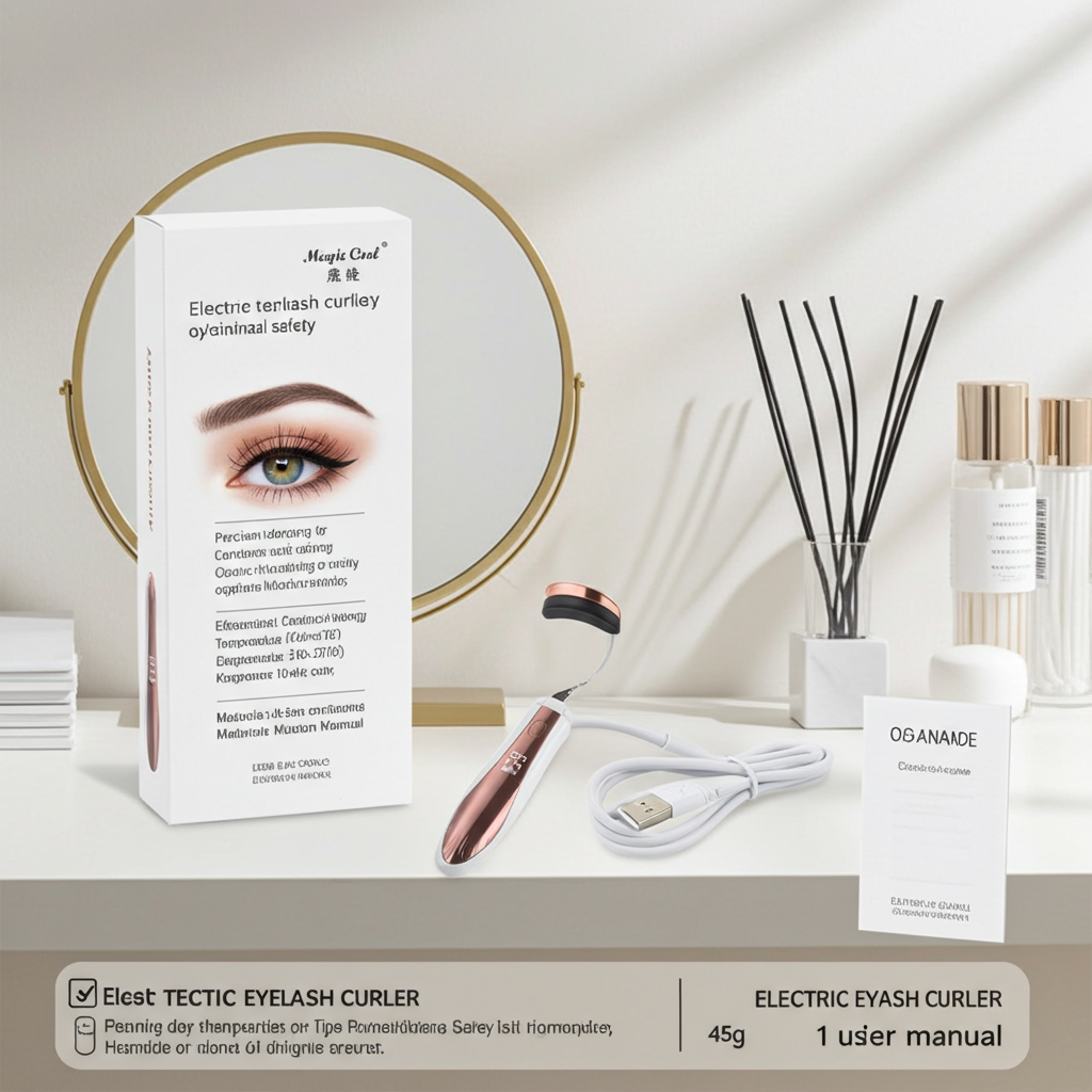 APPAREIL ELECTRONIQUE POUR RECOURBER LES CILS