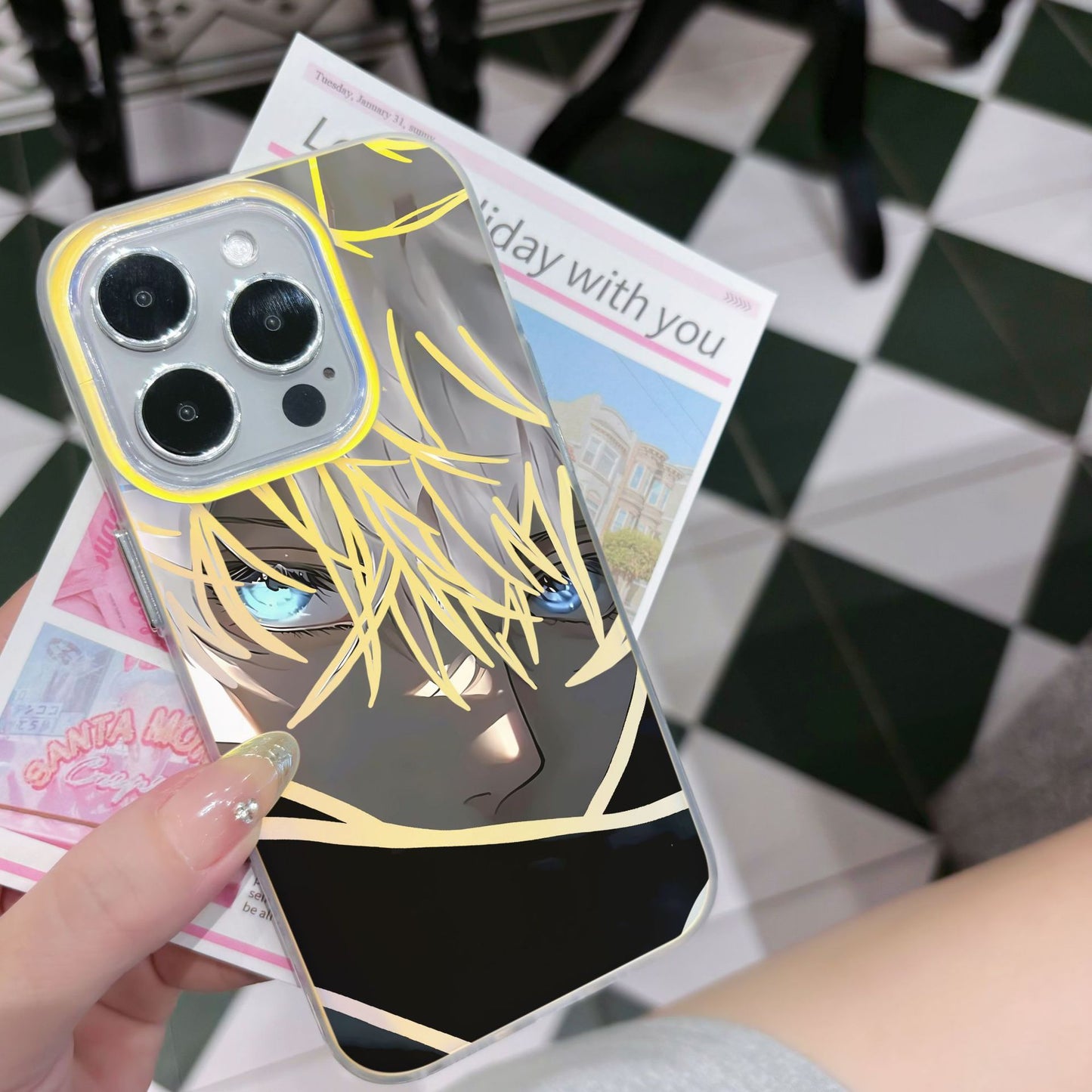 COQUE TELEPHONE IPHONE STYLE ANIME