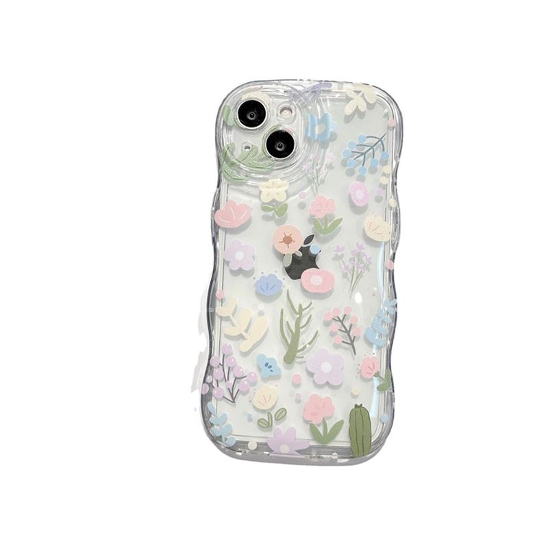 ETUI DE PROTECTION POUR TELEPHONE A MOTIF FLORAL