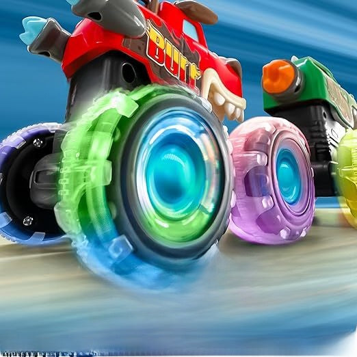 VEHICULE TOUT-TERRAIN AVEC LUMIERES COLOREES