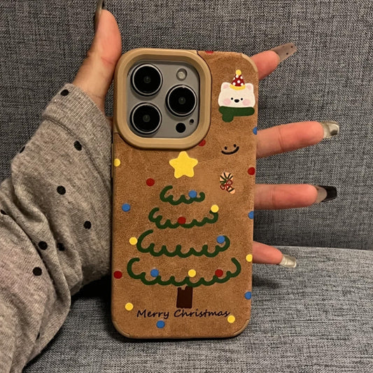 COQUE IPHONE MOTIF SAPIN DE NOEL