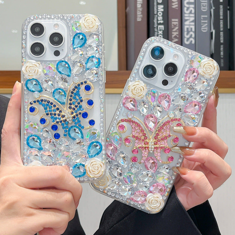 COQUE DE TELEPHONE PAPILLON