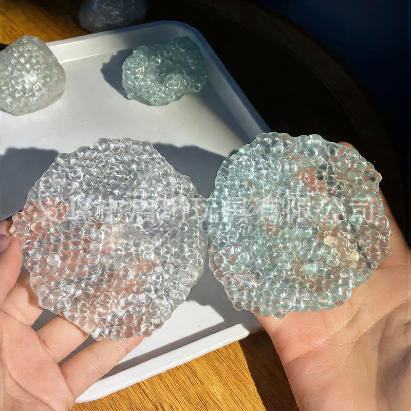 BALLE ANTI-STRESS SENSORIELLE TRANSPARENTE