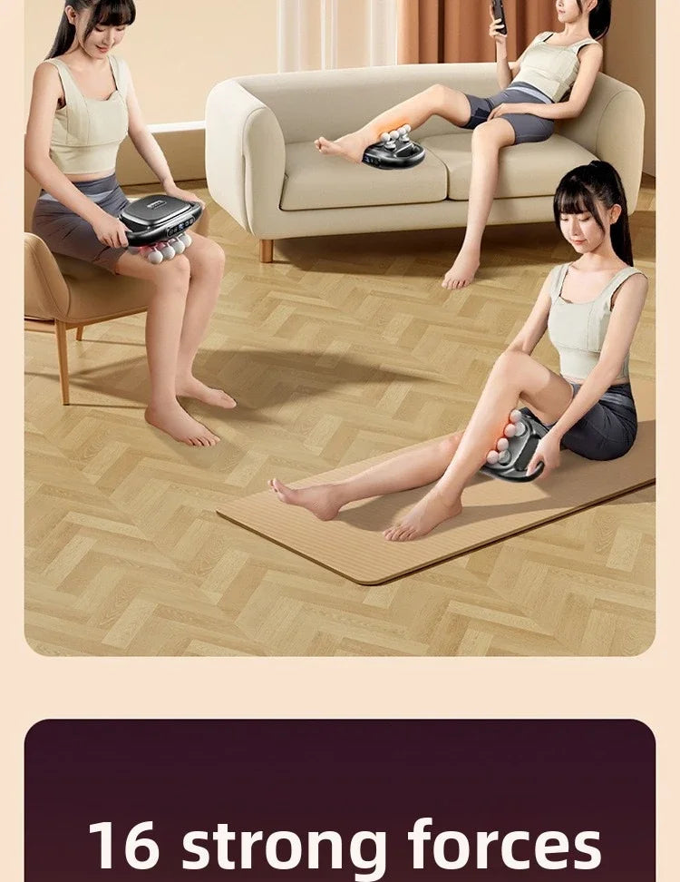 PISTOLET DE FASCIA/MASSEUR MULTI-TETES