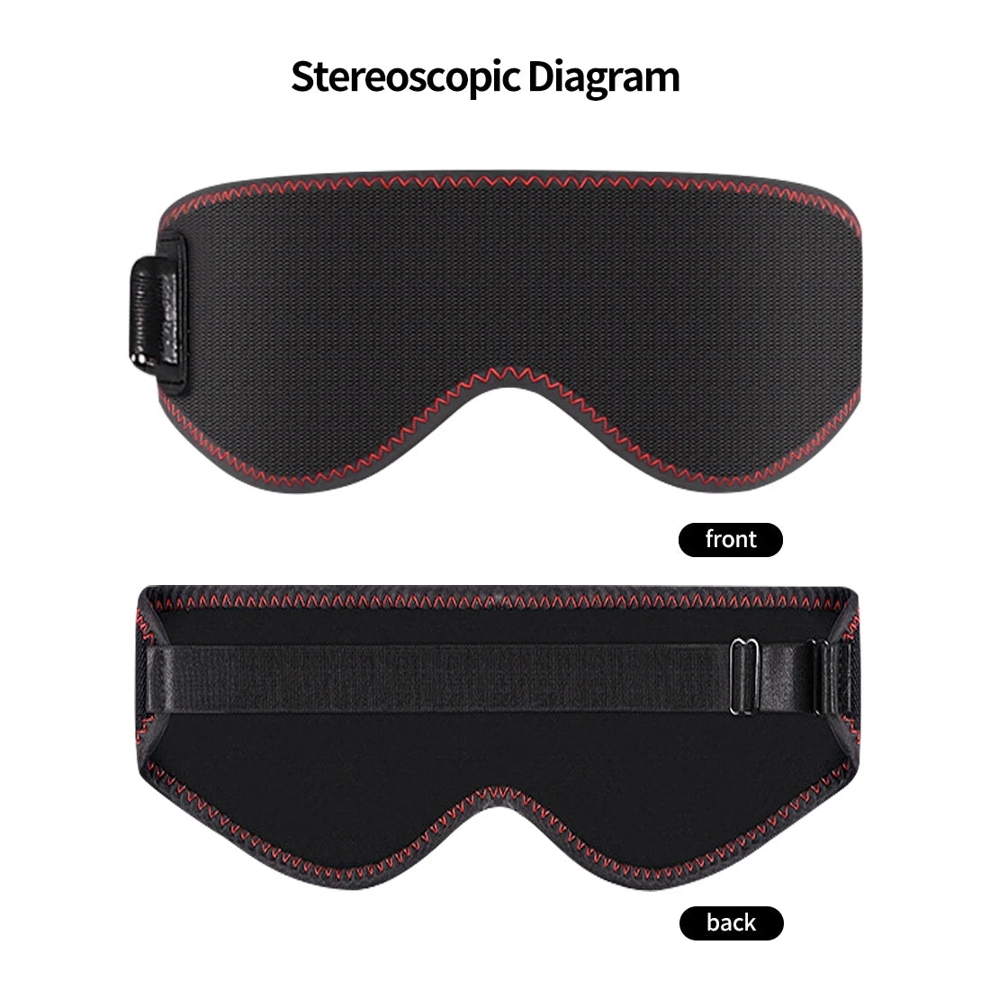 MASQUE CHAUFFANT YEUX  SECS 3 NIVEAUX