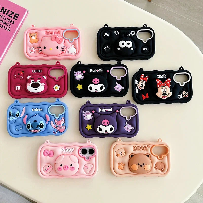 COQUE DESIGN EN DESSIN ANIME 3D MIGNON SANRIO