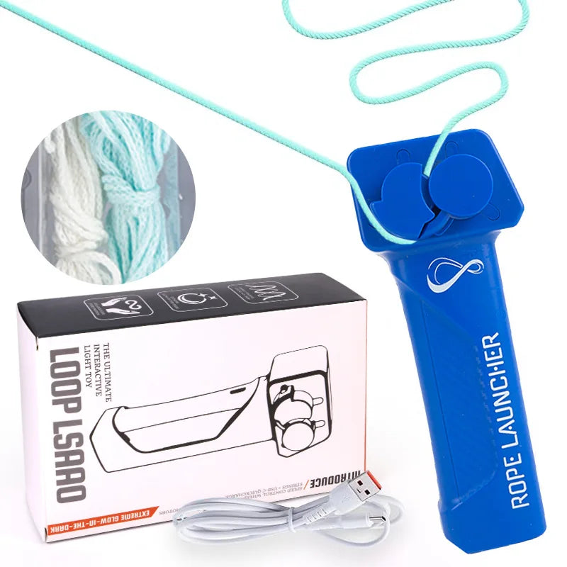 LANCEUR DE CORDE ELECTRIQUE USB/JOUET FIDGET