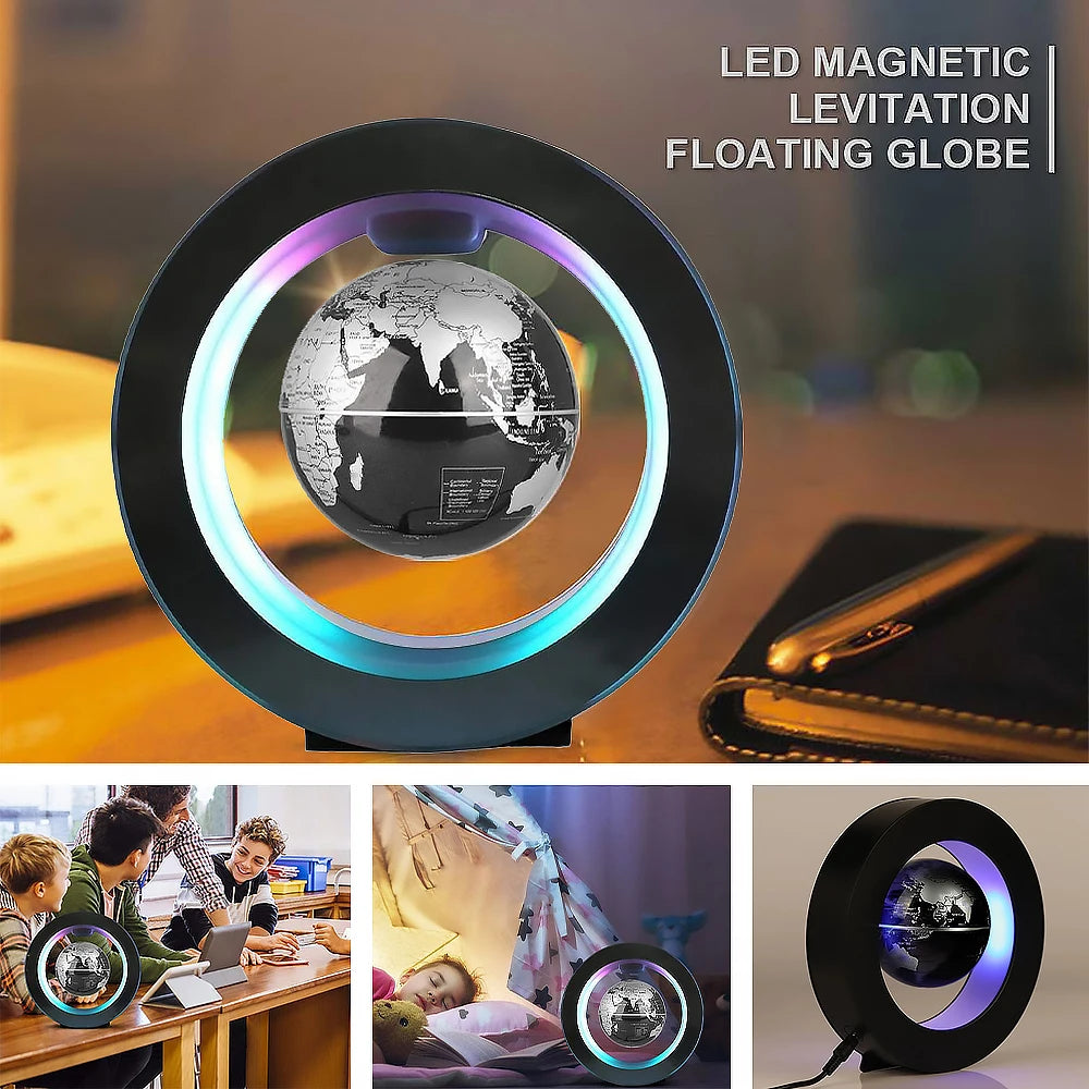 GLOBE TERRESTRE LEVIATION MAGNETIQUE AVEC LED