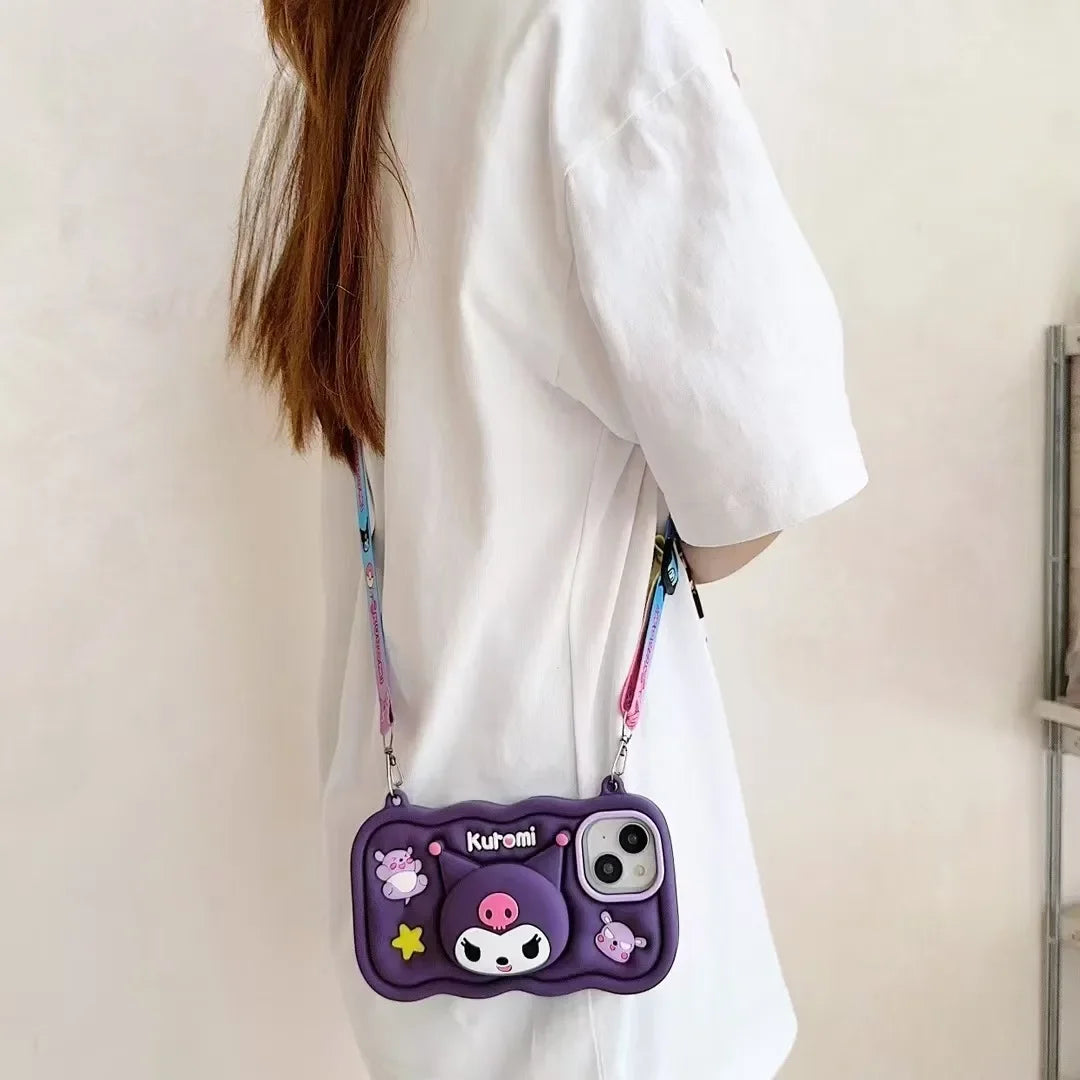 COQUE DESIGN EN DESSIN ANIME 3D MIGNON SANRIO