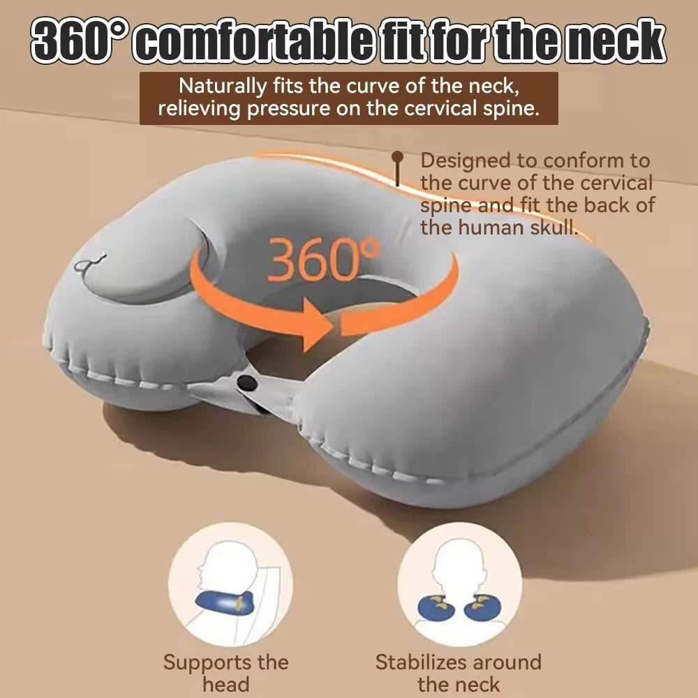 OREILLER GONFLABLE POUR COU/VOYAGE/AVION