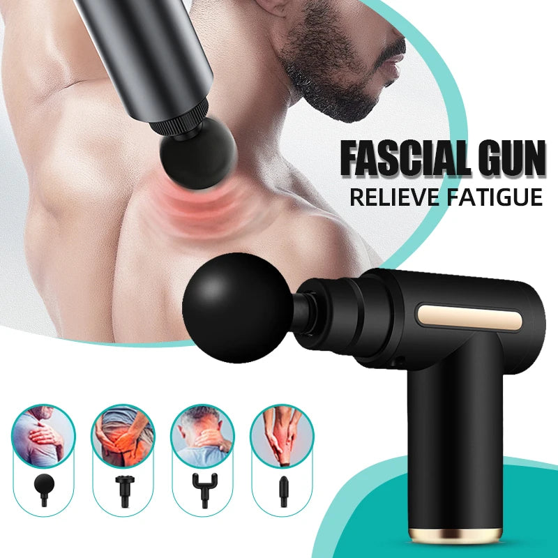 PISTOLET DE MASSAGE MULTIFONCTIONNEL ELECTRIQUE POUR FASCIA