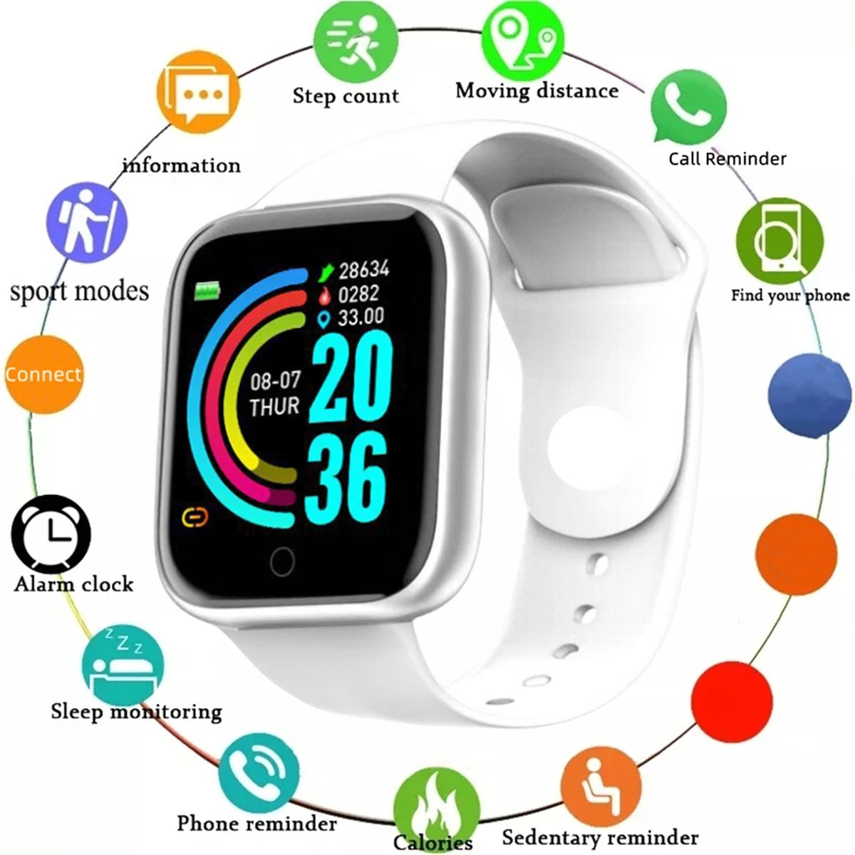 SMART WATCH HOMMES/FEMMES/FITNESS