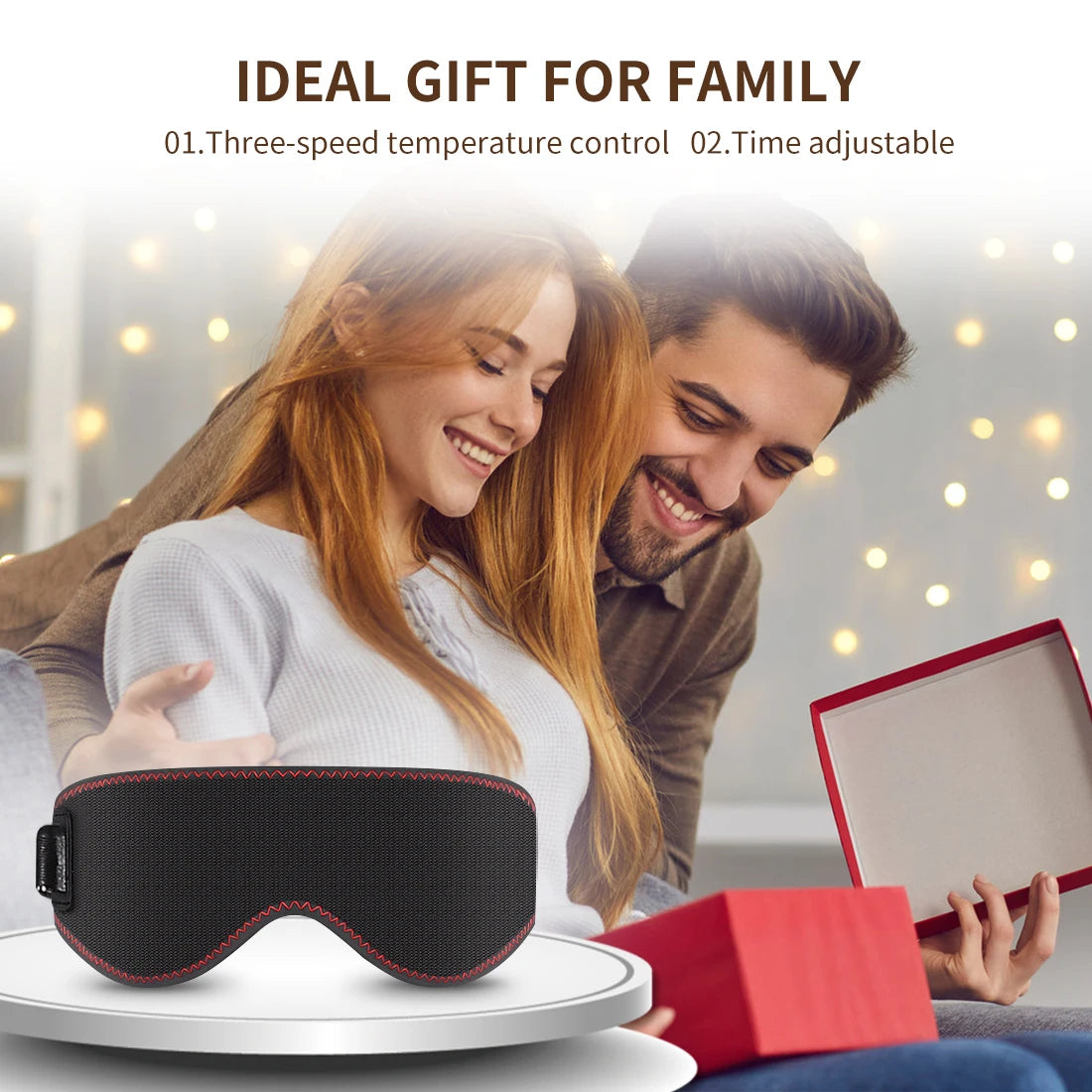 MASQUE CHAUFFANT YEUX  SECS 3 NIVEAUX