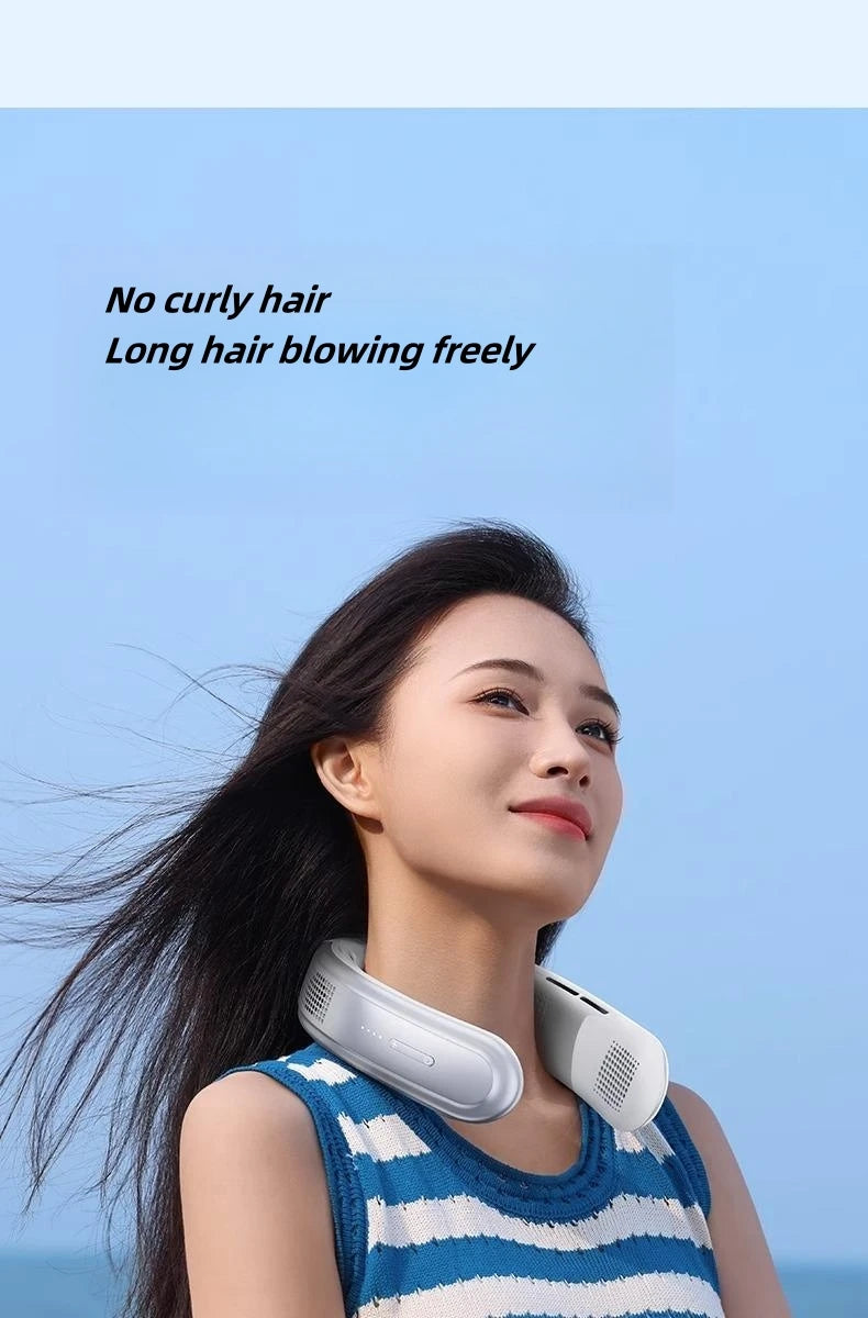 VENTILATEUR DE COU PORTABLE/RECHARGEABLE