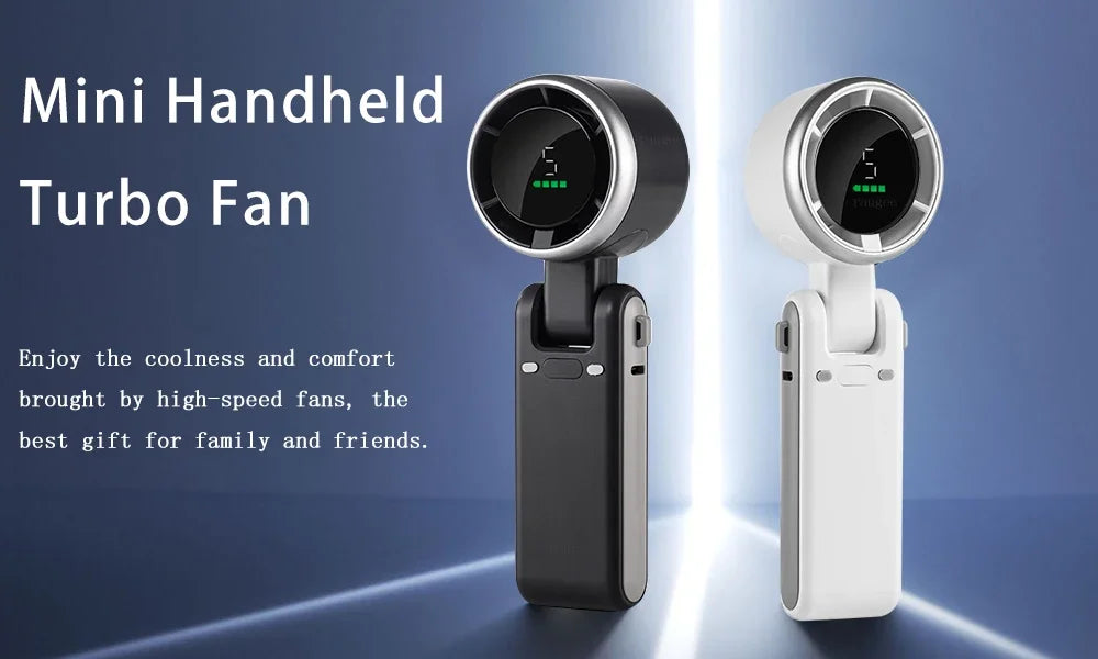MINI VENTILATEUR DE POCHE PLIABLE SANS LAME RECHARGEABLE
