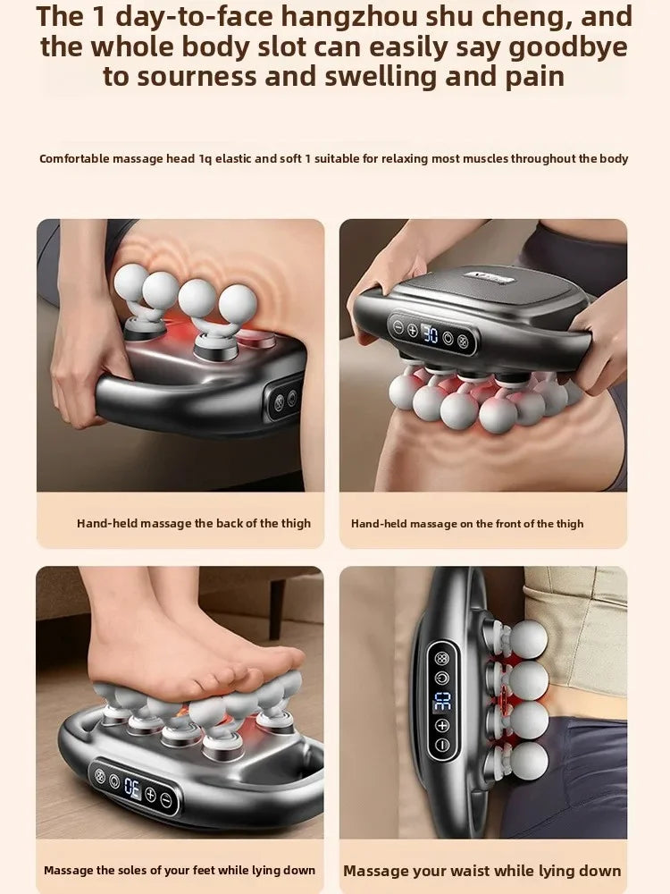 PISTOLET DE FASCIA/MASSEUR MULTI-TETES