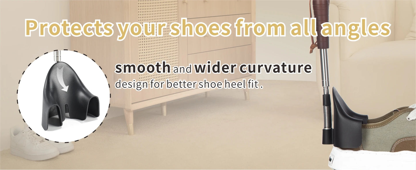 CORNE A CHAUSSURES A MANCHE POUR PERSONNES AGEES