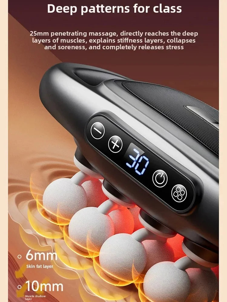 PISTOLET DE FASCIA/MASSEUR MULTI-TETES