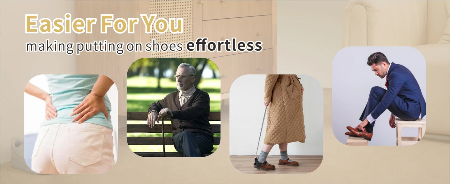 CORNE A CHAUSSURES A MANCHE POUR PERSONNES AGEES