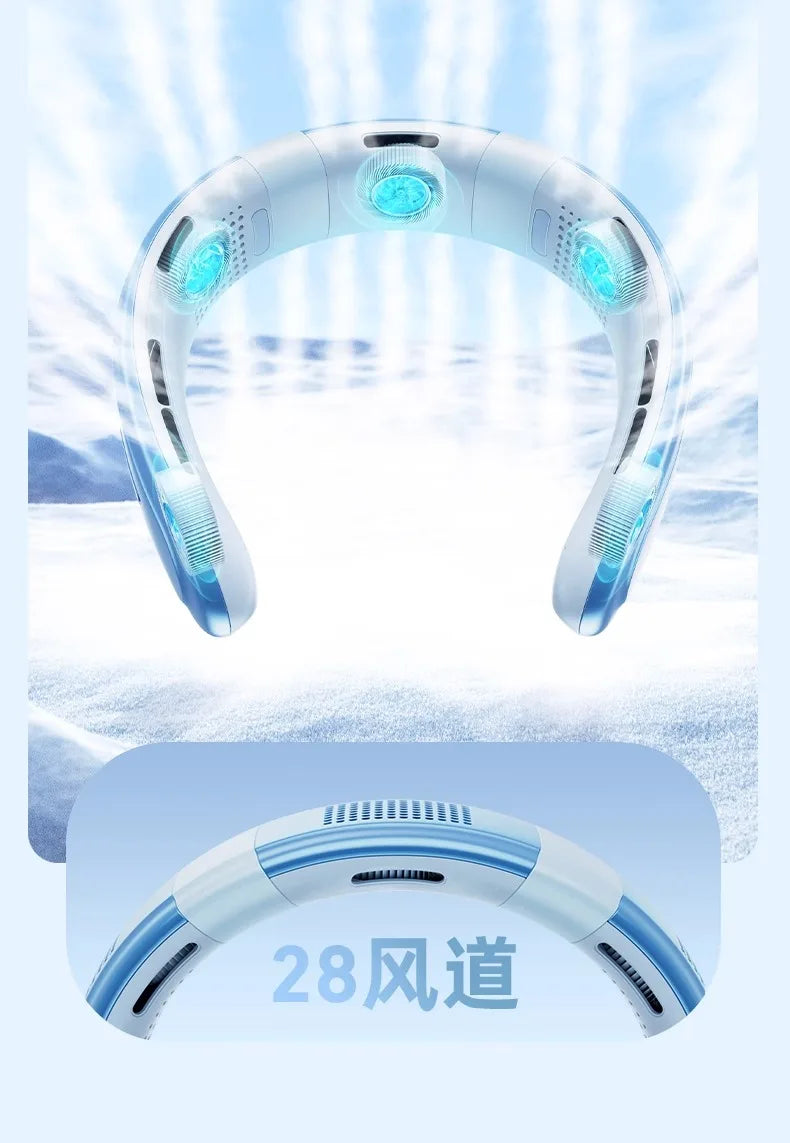 VENTILATEUR DE COU PORTABLE/RECHARGEABLE